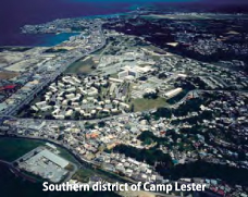 Southern district of Camp Lester