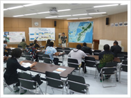Visiting the Chatan Water Purification Plant and Sea Water Desalination Center