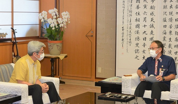 写真：就任挨拶の様子1