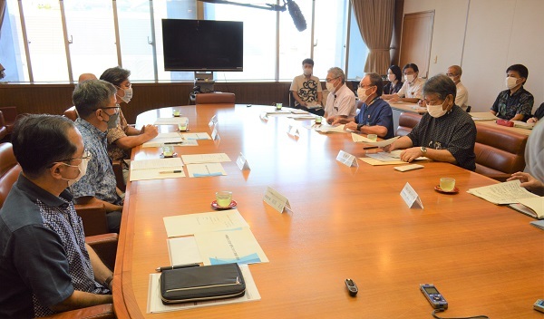 写真：意見交換会の様子