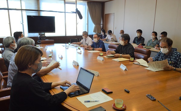 写真：意見交換会の様子