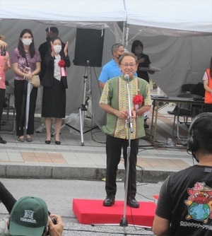  写真：玉城知事