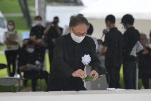 写真：追悼式の様子2