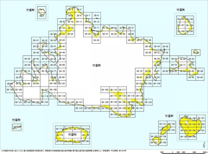 イラスト：竹富町の位置図