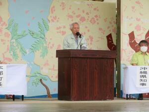 写真:第72回沖縄県植樹祭 理事長