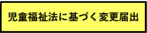 児童福祉法に基づく変更届出（外部リンク・新しいウィンドウで開きます）