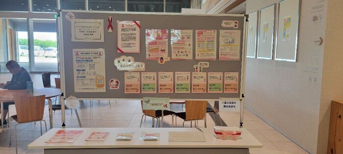 写真：パネル展の様子