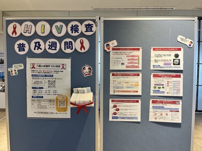 写真：パネル展の様子