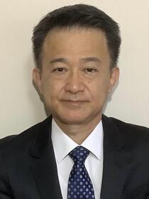 写真:半嶺満教育長