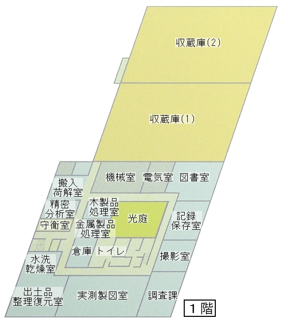 イラスト：1階平面図