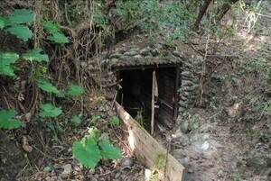 写真:陣地壕