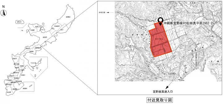 地図:付近見取り図