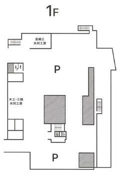 イラスト：1階案内図