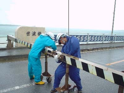 写真：管理業務の様子