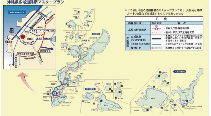 イラスト：沖縄県広域道路網マスタープラン