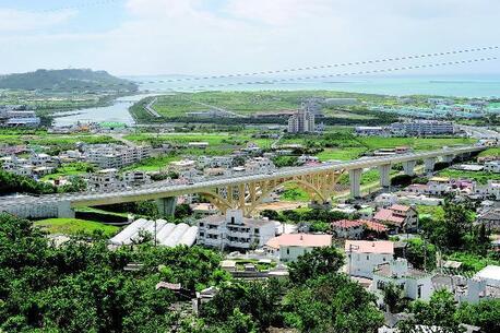 写真:なかきす大橋全景