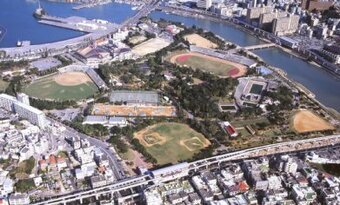 写真：公園上空