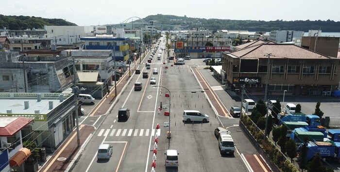 写真：新本部大橋の架橋完成予想図