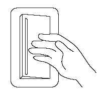 イラスト：大型のスイッチ