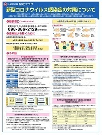 写真：新型コロナウイルス感染症の対策_令和2年3月26日の表紙