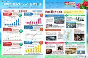 写真：沖縄21世紀ビジョン基本計画についての表紙