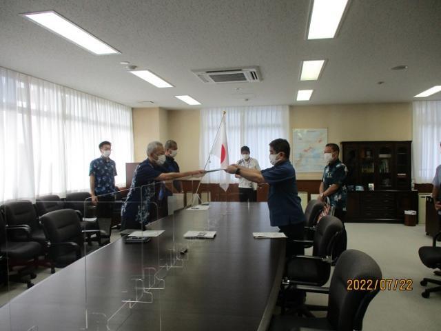 写真:小野局長への要請