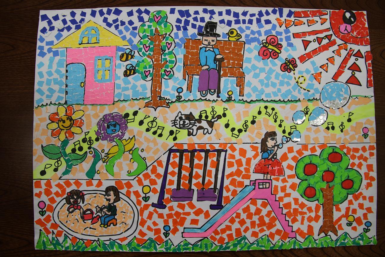 写真:小学校高学年入選作品