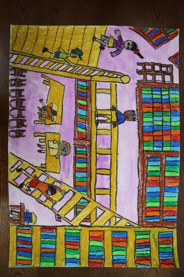 写真:小学校低学年入選作品