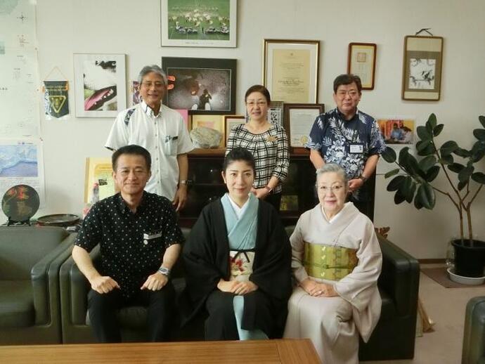 写真:表敬の様子1