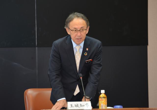 写真:玉城知事