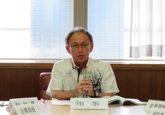 写真:玉城知事