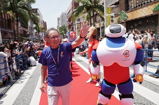 写真:沖縄国際映画祭オープニングセレモニー