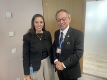 知事とレジンバル氏