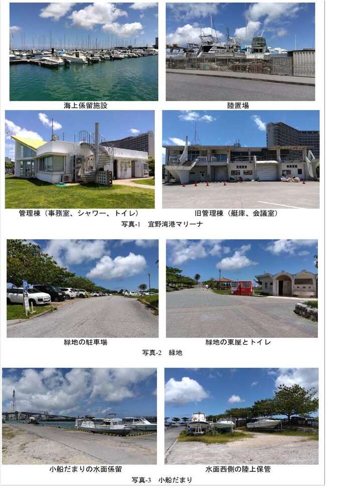 宜野湾港の現地写真となります。