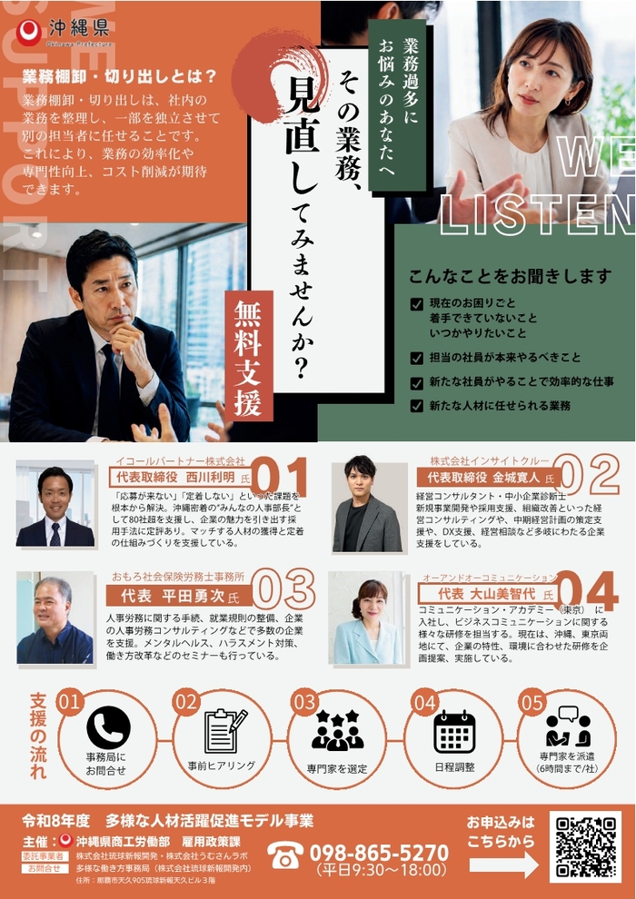 専門家派遣の案内