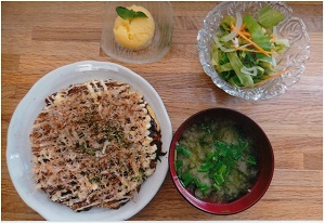 (1)関西風おこのみ焼き　つくし