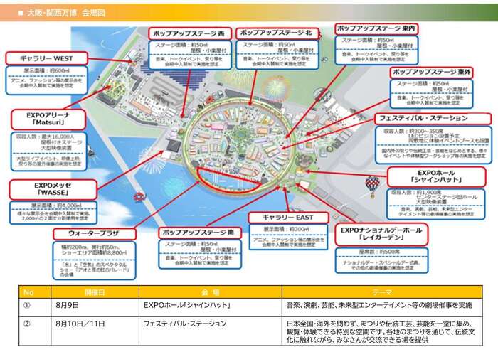 会場図