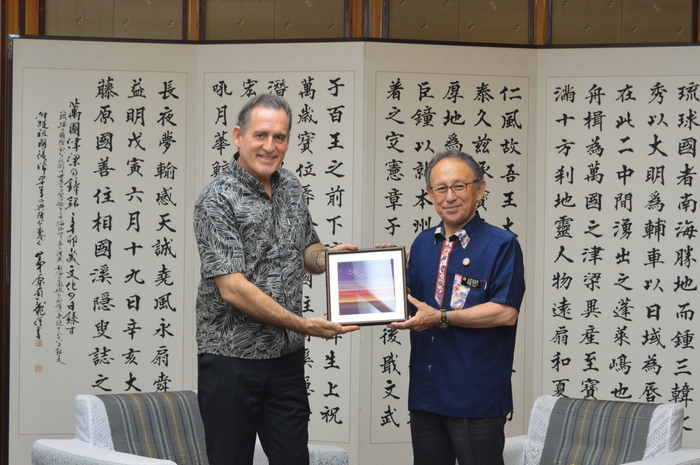 駐日ニュージーランド特命全権大使の知事表敬