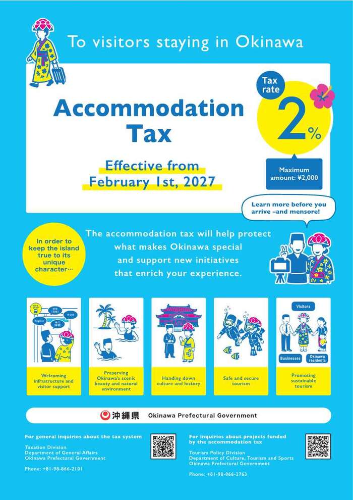 宿泊税のお知らせ