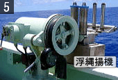 浮縄揚機